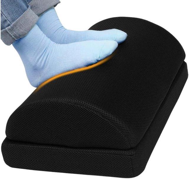 Memory Foam Foot Rest For Under Desk At Work Ergonomic Office Foot Stool