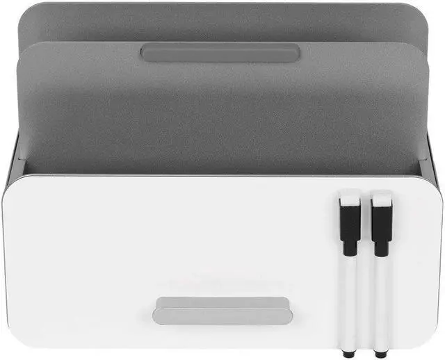 Alt view image 2 of 6 - MPM 3-in-1 Steel Tablet File Stand, Table Holder, Desk File Organizer, Adjustable File Sorter, iPad Tablet Holder, Table