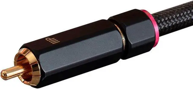 Alt view image 4 of 6 - Monoprice RCA to 2 RCA Pigtail Cable - 3 Feet - Black, M/M, Gold Plated, Double Shielded With Copper Braiding - Onix Series