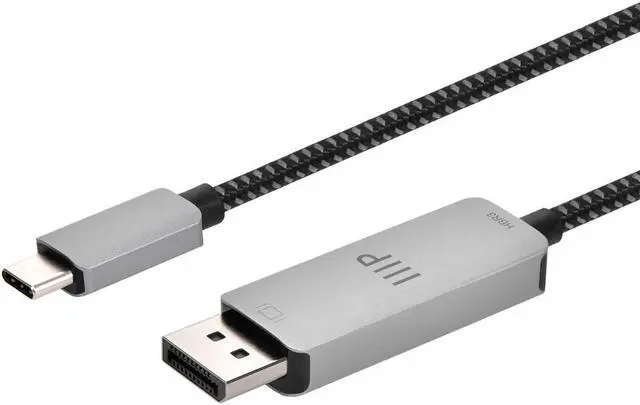 Main image of Monoprice USB-C to DP Cable - 6 Feet | 8K@60Hz, 4K@144Hz/120Hz, 2K@240Hz, Compatible with MacBook Pro/Air, iPad Pro, USB-C Port Android, Laptops, Tablet, Phones