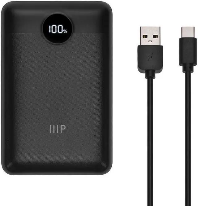 Alt view image 6 of 6 - MONOPRICE COMPACT 20_000 MAH POWER BANK WITH PD 20W AND QC 3.0 FAST CHARGING_ BU