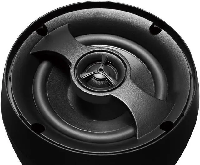 Alt view image 2 of 6 - Monoprice Indoor/Outdoor IP66 Weather Resistant 70V/100V/8-Ohm Pendant Speaker - 4 Inch (Pair) Full-Range Sound, For Residential or Commercial Audio Applications