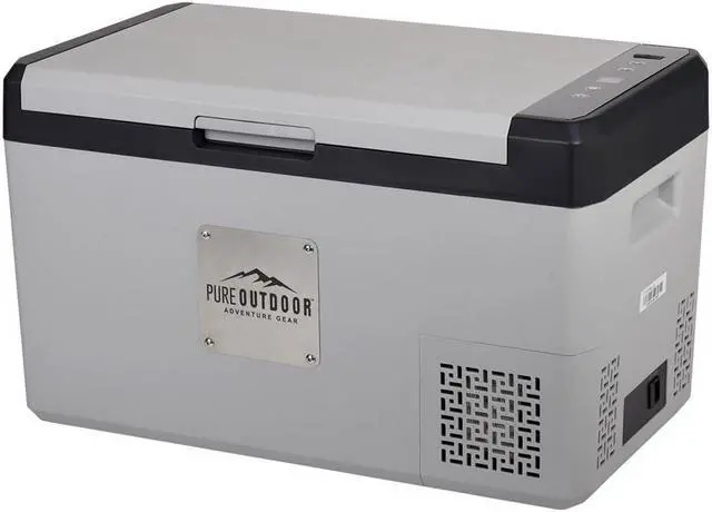 Main image of Monoprice Emperor 25 Portable Refrigerator 25L with Home and Car Plug Adapters, For Outdoor Parties, Picnics, Camping, or Road Trips With Your Friends and Family - Pure Outdoor Collection