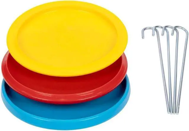 Alt view image 5 of 6 - Pure Outdoor by Monoprice Complete Disc Golf Set with Carrying Case and Discs, 24 ZincCoated Chains