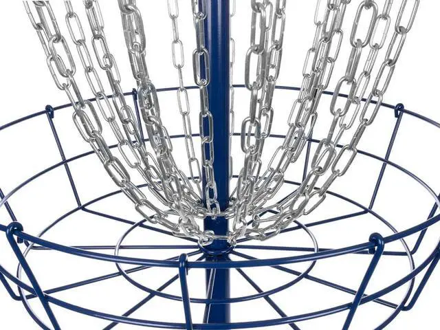 Alt view image 3 of 6 - Pure Outdoor by Monoprice Complete Disc Golf Set with Carrying Case and Discs, 24 ZincCoated Chains