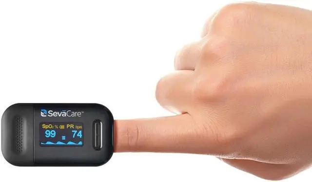 Alt view image 6 of 6 - SevaCare by Monoprice Pulse Oximeter