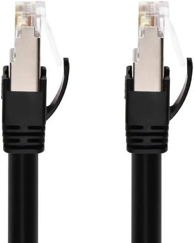 Alt view image 3 of 6 - Monoprice Cat6A 1ft Black PoE Patch Cable, 100W, PoE ++ (IEEE 802.3af/at/bt), UTP, 22AWG, 500MHz, Stranded Pure Bare Cop