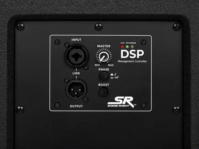 Alt view image 5 of 6 - Stage Right by Monoprice LM15A 1000W 15in Powered Subwoofer Speaker with Class D and DSP