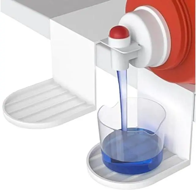 Alt view image 3 of 6 - MPM 2 Packs Laundry Detergent Cup Holder, Detergent Drip Catcher, Laundry Detergent Gadget Organizer