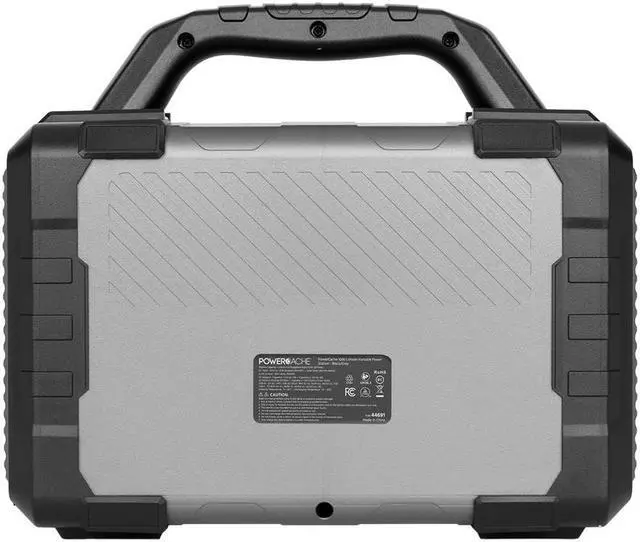 Alt view image 4 of 6 - Monoprice PowerCache 1000 Lithium Portable Power Station - Black/Grey