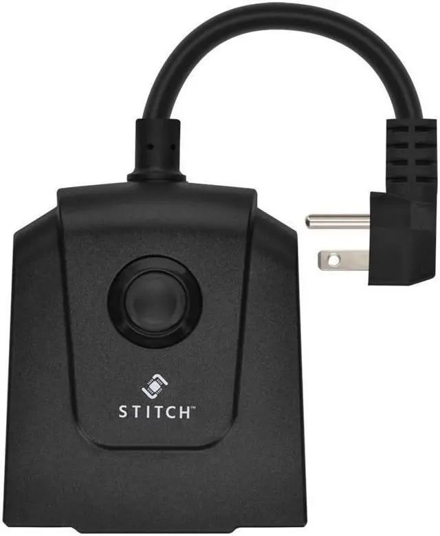 Alt view image 4 of 6 - Monoprice STITCH Outdoor 2-Outlet Smart Plug