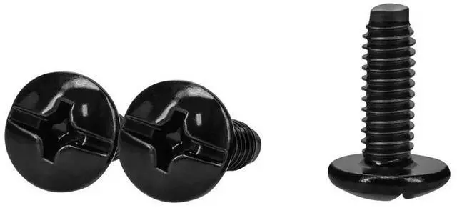 Alt view image 10 of 12 - 12/24 Screws for Rack, 50 pcs Black