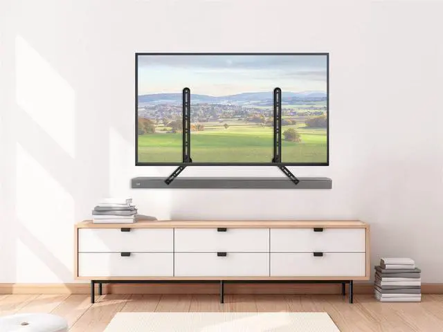 Alt view image 8 of 8 - Monoprice Universal Soundbar Bracket With Adjustable Arms, Fits Displays 23in to 65in, Soundbars Up to 33lbs
