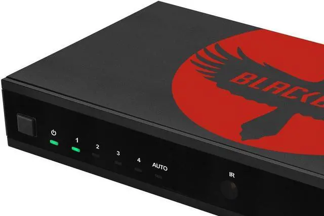 Alt view image 2 of 6 - Monoprice Blackbird Pro Series 4K60 Multiviewer: Seamless UHD Video Switcher for Professional AV Installations | HDMI 2.