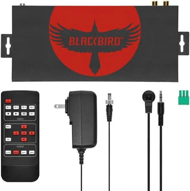 Alt view image 6 of 6 - Monoprice Blackbird Pro Series 4K60 Multiviewer: Seamless UHD Video Switcher for Professional AV Installations | HDMI 2.