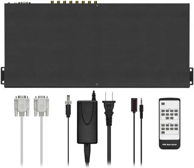 Alt view image 6 of 6 - Monoprice Blackbird Pro Series 4K 8x8 HDMI Matrix 8 in 8 Out HDMI 2.0, HDCP 2.2, HDR10+, Dolby Vision Atmos 7.1 CH ARC