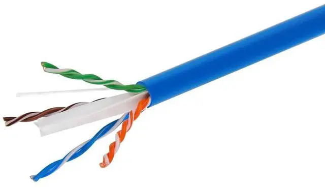Alt view image 14 of 18 - Monoprice Cat6 Ethernet Bulk Cable - 250 Feet - Blue | Network Internet Cord - Stranded, 550Mhz, UTP, CM, Pure Bare Copper Wire, 24AWG