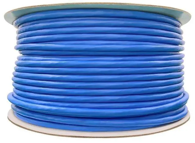Alt view image 16 of 18 - Monoprice Cat6 Ethernet Bulk Cable - 250 Feet - Blue | Network Internet Cord - Stranded, 550Mhz, UTP, CM, Pure Bare Copper Wire, 24AWG