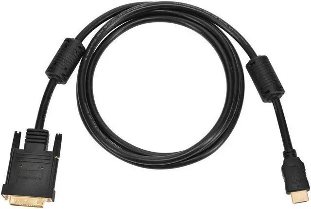 Alt view image 8 of 11 - Monoprice 6ft 28AWG HDMI to M1-D (P&D) Cable, Black