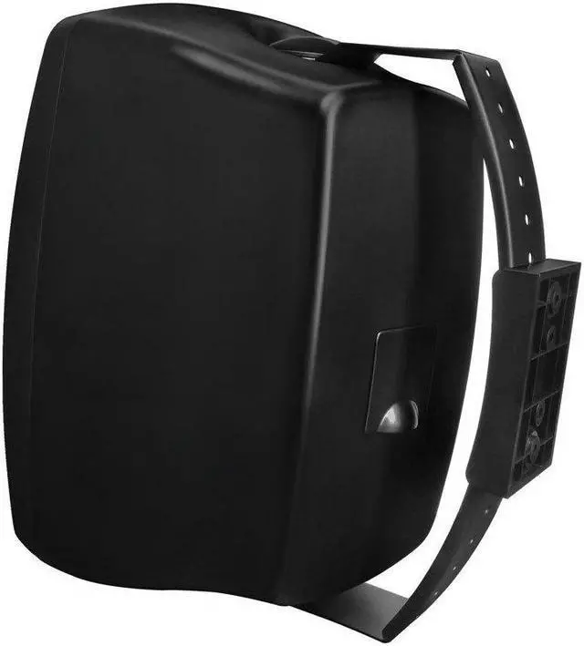 Alt view image 2 of 6 - Monoprice 8in. Weatherproof 2-Way 70V Indoor/Outdoor Speaker, Black (Each) For Use in Whole Home Audio Systems, Restaurants, Bars, Retail Stores, Patio, Pools or Spa Areas