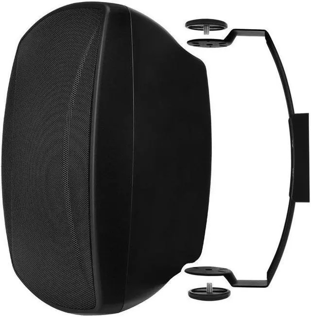 Alt view image 3 of 6 - Monoprice 8in. Weatherproof 2-Way 70V Indoor/Outdoor Speaker, Black (Each) For Use in Whole Home Audio Systems, Restaurants, Bars, Retail Stores, Patio, Pools or Spa Areas