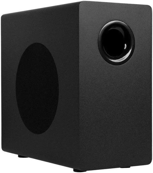 Main image of Monoprice CSW-8: 8" 100-Watt Compact Subwoofer, High-Level Speaker Inputs, Crossover Setting, RCA Inputs