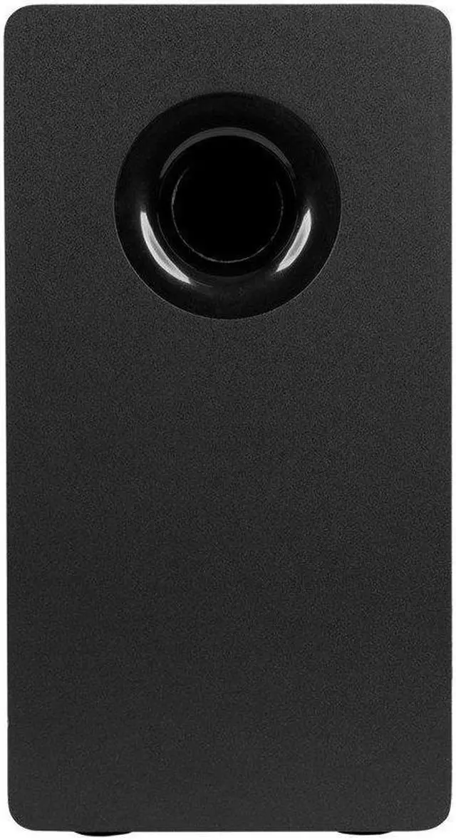 Alt view image 3 of 6 - Monoprice CSW-8: 8" 100-Watt Compact Subwoofer, High-Level Speaker Inputs, Crossover Setting, RCA Inputs