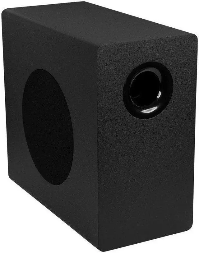 Alt view image 2 of 6 - Monoprice CSW-8: 8" 100-Watt Compact Subwoofer, High-Level Speaker Inputs, Crossover Setting, RCA Inputs