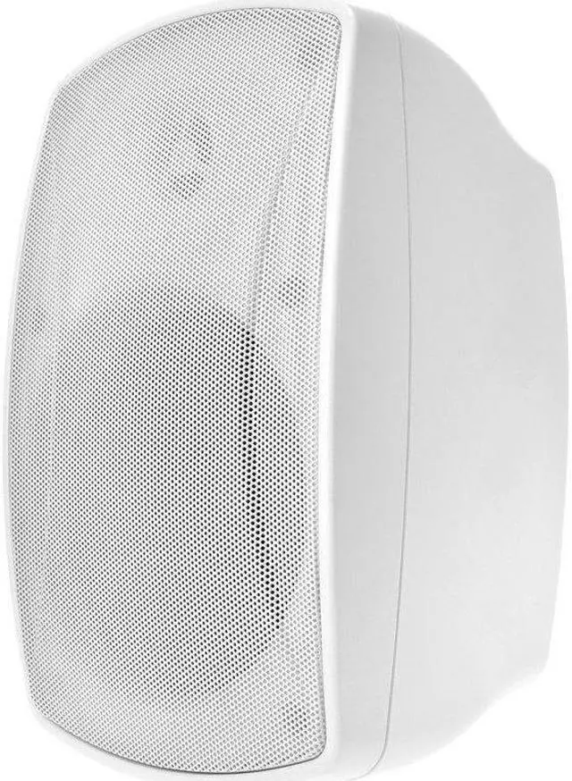 Main image of Monoprice WS-7B-52-W 5.25in. Weatherproof 2-Way 70V Indoor/Outdoor Speaker, White (Each) For Use In Whole Home Audio Systems, Restaurants, Bars, Retail stores, Patio, Poolside, Garage