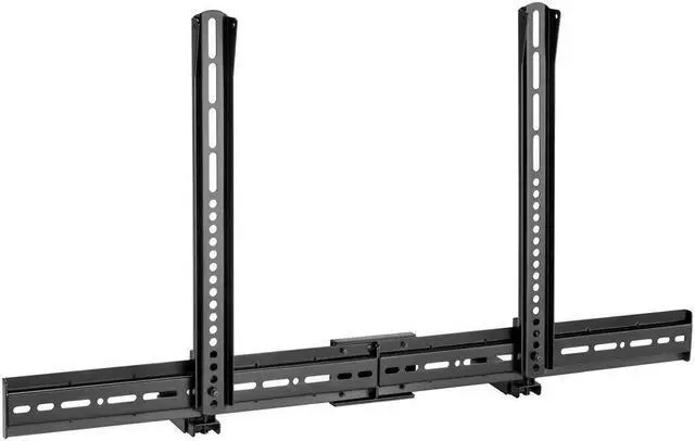 Alt view image 3 of 6 - Monoprice Heavy Duty Universal Sound Bar Mount Bracket Above or Under TV, Extends 3.4"-6.1", Fits Most Soundbars Up to 33 Lbs, Anti-Skid Base, 3 Installation Options, Max VESA 800x400mm