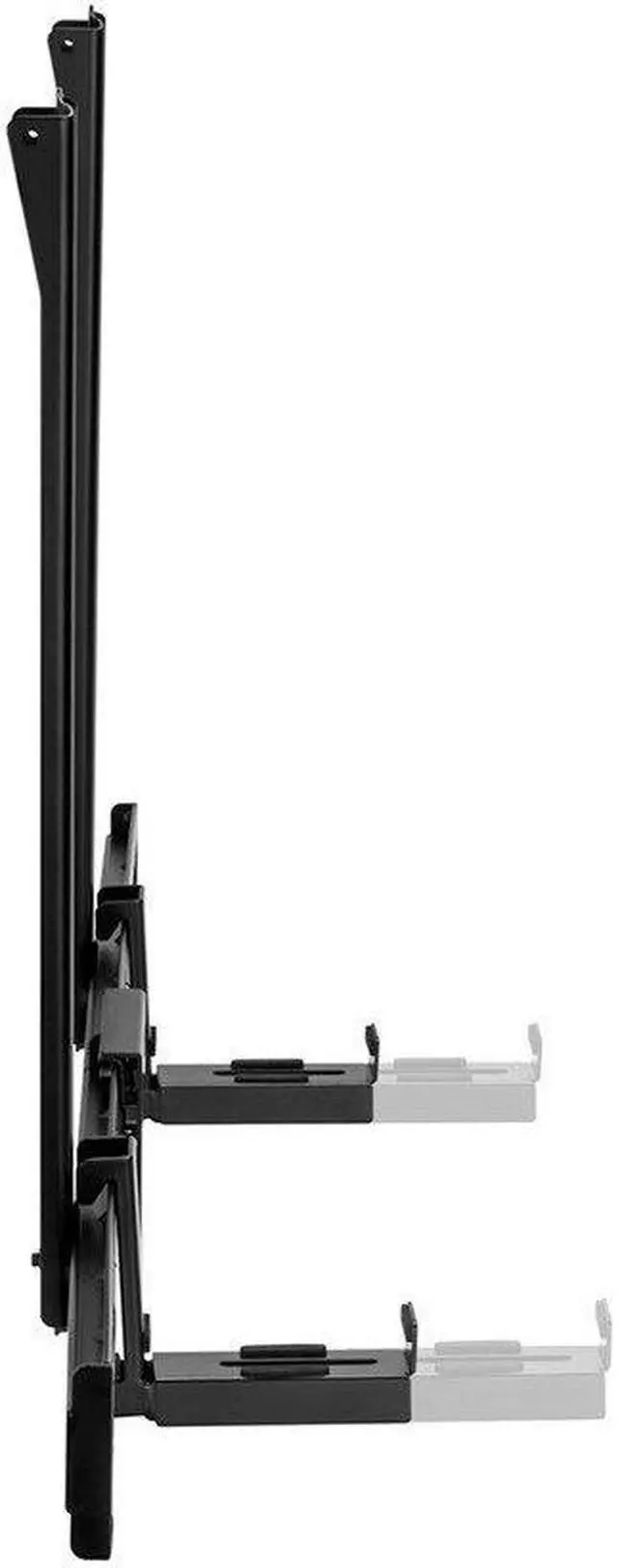 Alt view image 4 of 6 - Monoprice Heavy Duty Universal Sound Bar Mount Bracket Above or Under TV, Extends 3.4"-6.1", Fits Most Soundbars Up to 33 Lbs, Anti-Skid Base, 3 Installation Options, Max VESA 800x400mm