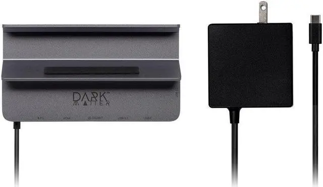 Alt view image 6 of 6 - Dark Matter by Monoprice 6-in-1 Steam Deck Dock USB-C Charging Station with HDMI 2.0 4K@60Hz, Gigabit Ethernet, USB-A 3.