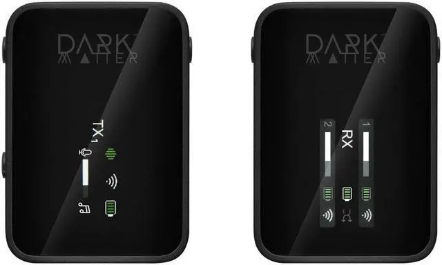 Alt view image 3 of 6 - Dark Matter by Monoprice 2.4GHz Digital Wireless Lavalier Streaming Microphone