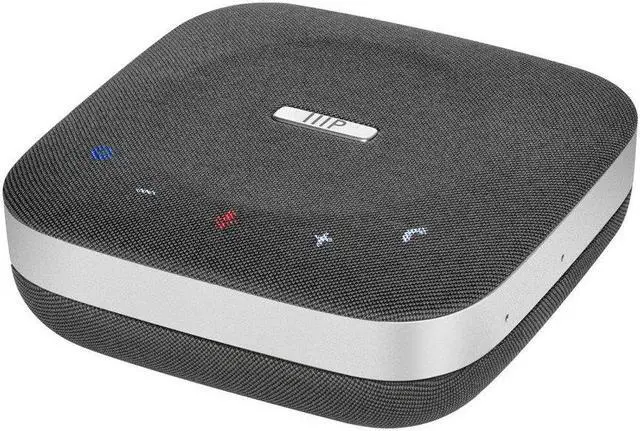 Alt view image 2 of 6 - Monoprice All-in-One Bluetooth Speakerphone Dock with 4 ECM Mics, Dual 4K HDMI 2.0, USB-A 3.2, Gigabit Ethernet, 100W US
