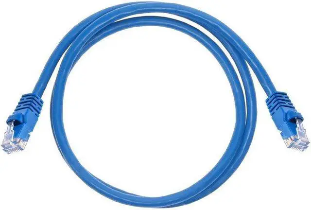 Alt view image 11 of 13 - Monoprice Cat5e Ethernet Patch Cable - 3 Feet - Blue | Network Internet Cord - RJ45, Stranded, 350Mhz, UTP, Pure Bare Copper Wire, 24AWG