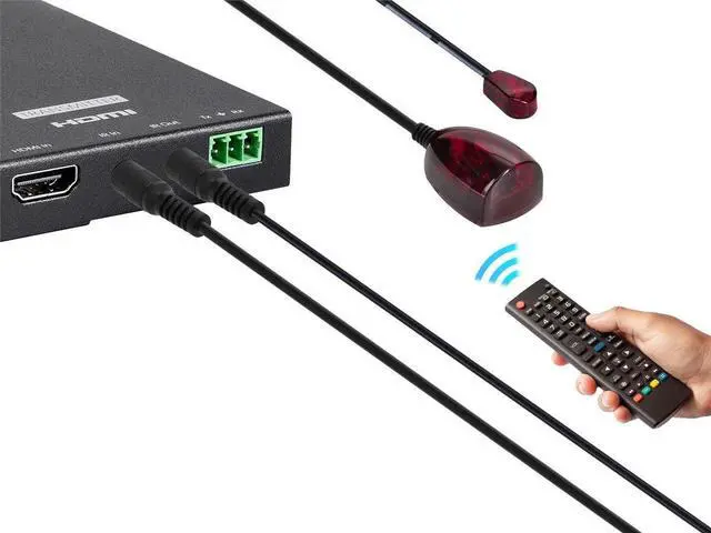 Alt view image 5 of 6 - Monoprice Blackbird IR Blaster For Blackbird 4K HDBaseT Kit