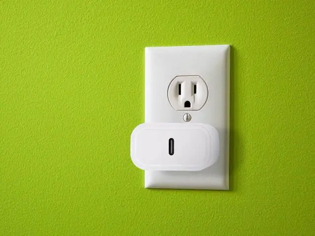 Alt view image 6 of 6 - Monoprice 20W USB-C Fast Wall Charger | Compatible with iPhones, iPad mini, Samsung Galaxy S, AirPods, Nintendo Switch, Smart Watches