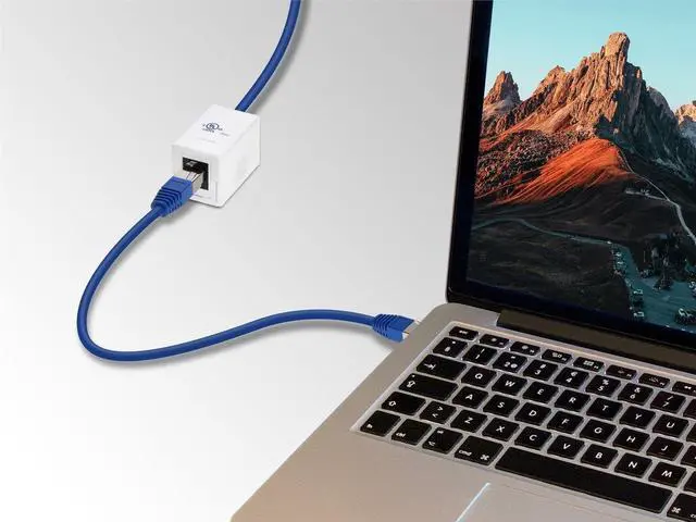 Alt view image 9 of 9 - Monoprice 1-port Keystone Surface Mount Box - White