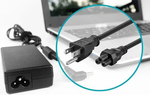 Alt view image 17 of 19 - Monoprice Power Cord - 6 Feet - Black | NEMA 5-15P to IEC 60320 C5, 18AWG, 10A/1250W, 3-Prong