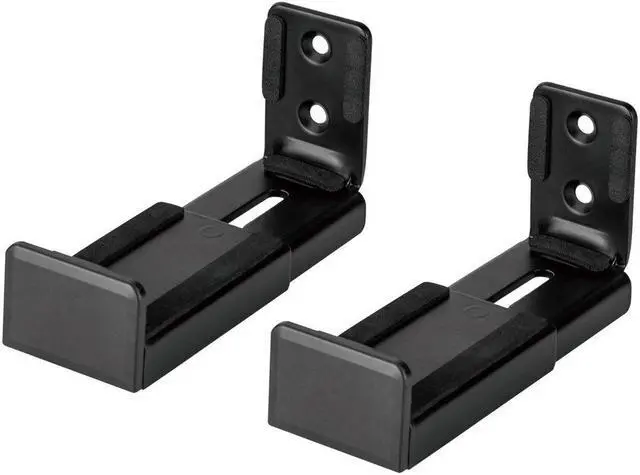 Main image of Monoprice Universal Soundbar Wall Mount Brackets, Depth Adjustable, Fits Most Soundbars up to 33lbs, Easy to Install, SpaceOptimized