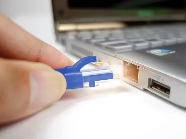 Alt view image 5 of 6 - Monoprice Cat6 Ethernet Patch Cable - 20 Feet - Blue | Network Internet Cord - RJ45, Stranded, 550Mhz, UTP, Pure Bare Copper Wire, 24AWG - Flexboot Series