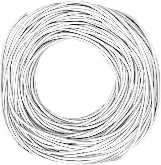 Alt view image 10 of 12 - Monoprice Cat6 Ethernet Bulk Cable - 1000 Feet - White | Network Internet Cord - Stranded, 550Mhz, UTP, Pure Bare Copper Wire, 24AWG