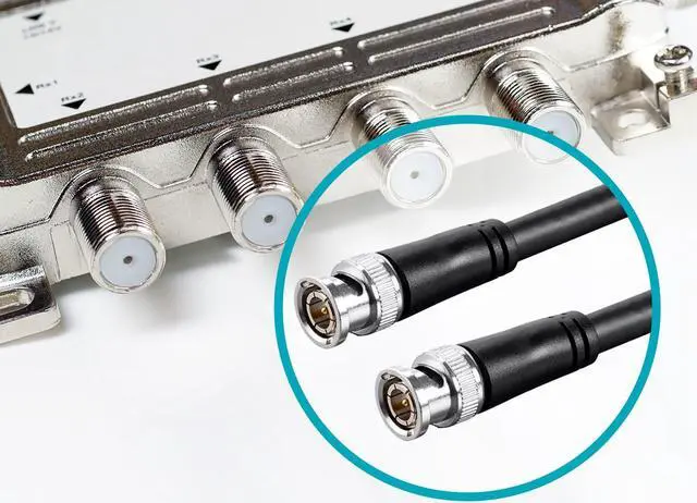 Alt view image 9 of 9 - Monoprice HD-SDI RG6 BNC Cable - 3 Feet - Black | For Use In HD-Serial Digital Video Transfer, Mobile Apps, HDTV Upgrades, Broadband Facilities - Viper Series