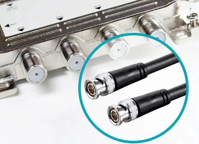 Alt view image 8 of 8 - Monoprice HD-SDI RG6 BNC Cable - 15 Feet - Black | For Use In HD-Serial Digital Video Transfer, Mobile Apps, HDTV Upgrades, Broadband Facilities - Viper Series