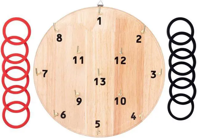 Main image of Monoprice Hook and Ring Toss Game, Perfect for Tailgating, BBQs, Camping, Outdoor Events, Parties - Pure Outdoor Collection