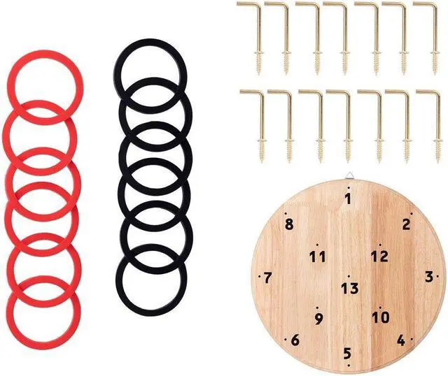 Alt view image 2 of 4 - Monoprice Hook and Ring Toss Game, Perfect for Tailgating, BBQs, Camping, Outdoor Events, Parties - Pure Outdoor Collection