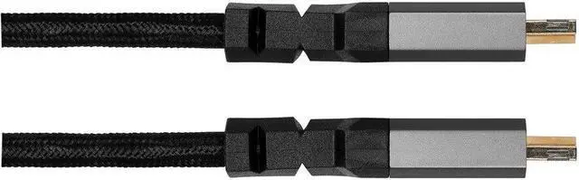 Alt view image 6 of 12 - Monoprice 8K Certified Ultra High Speed HDMI Cable - 25 Feet - Black | Braided - HDMI 2.1, 8K@60Hz, 4k@120Hz, 48Gbps, HDR, VRR, CL3 In-Wall Rated