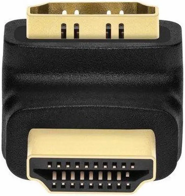 Alt view image 3 of 14 - Monoprice HDMI Port Saver (Male to Female) | 270 Degree