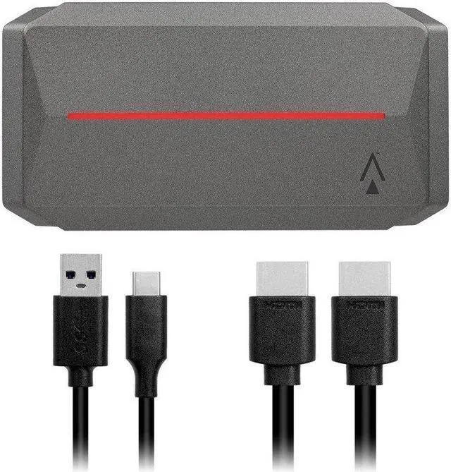 Alt view image 6 of 6 - Dark Matter by Monoprice 4K @ 30Hz Sentry Streaming Video Capture Card, 3840 x 2160p (UHD) Maximum Resolution, HDMI 2.0, 3.5mm Audio Port 48 KHz 16bit