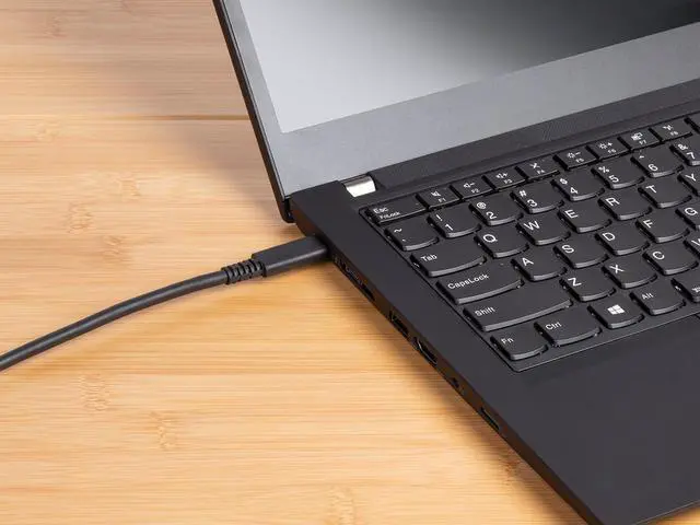 Alt view image 5 of 5 - Monoprice USB4 Type-C Gen 3x2 40Gbps 100W PD, Black, 1m (3.28ft) Compatible with all Thunderbolt 3, USB 3.0 and 2.0, and USB Type C Devices